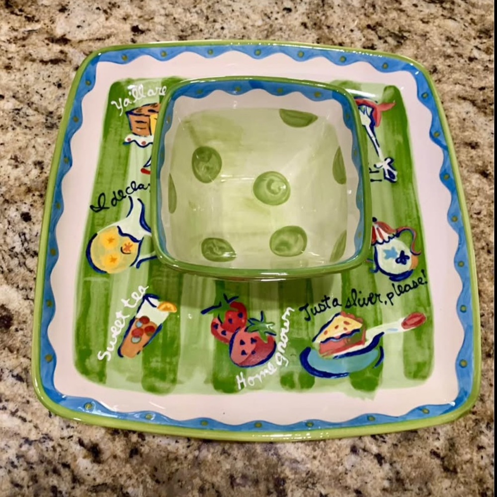 Southern Sayings Chip & Dip Set
